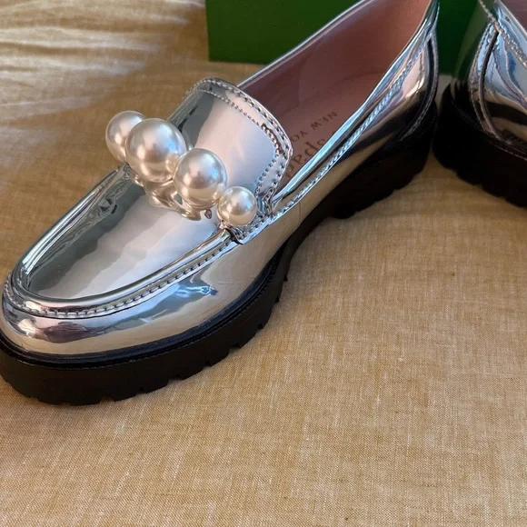 Kate Spade ♠️ Posh Pearl Loafers - Picture 10 of 17